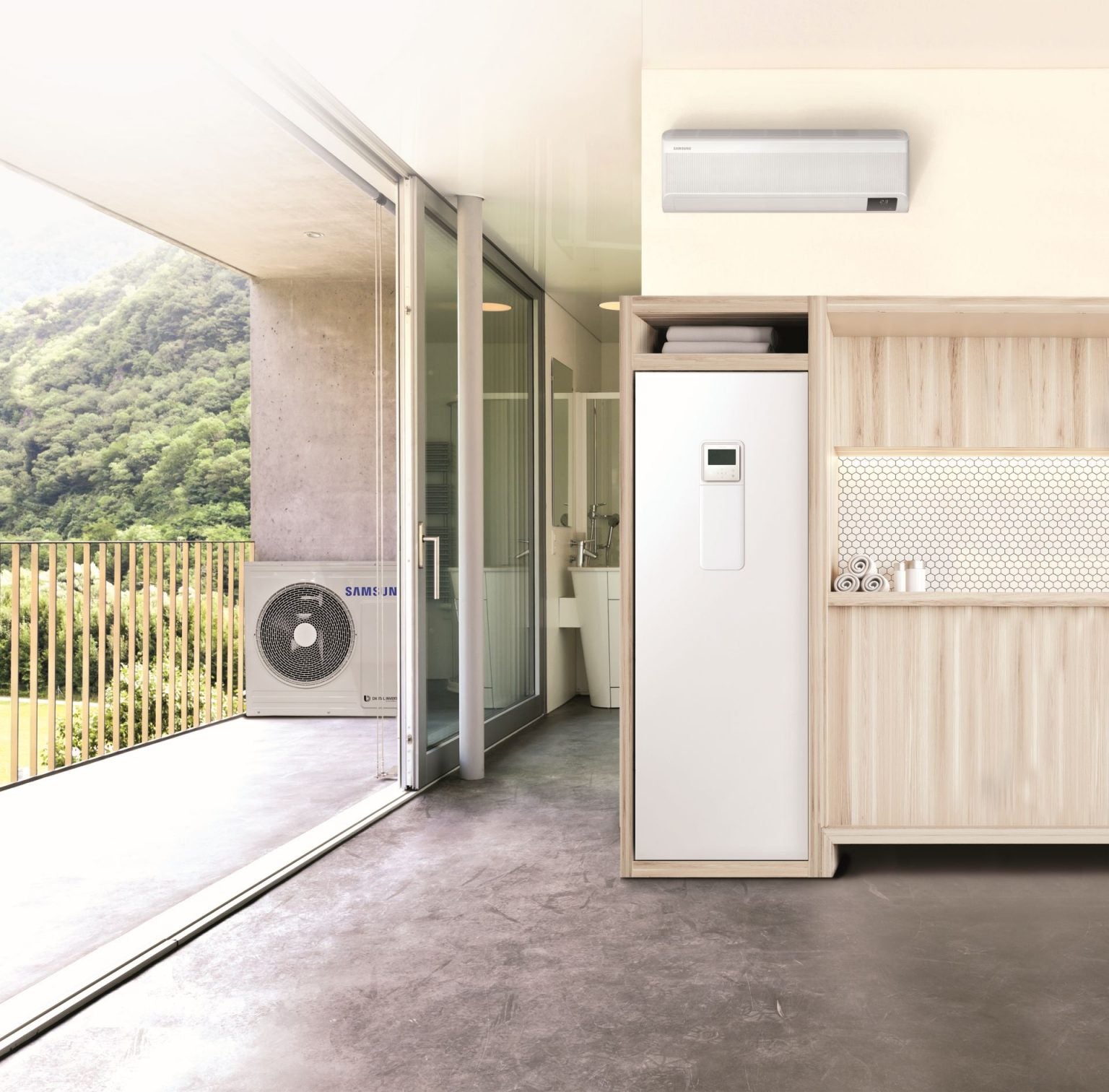SAMSUNG Toplotna pumpa 16kw MONOBLOK